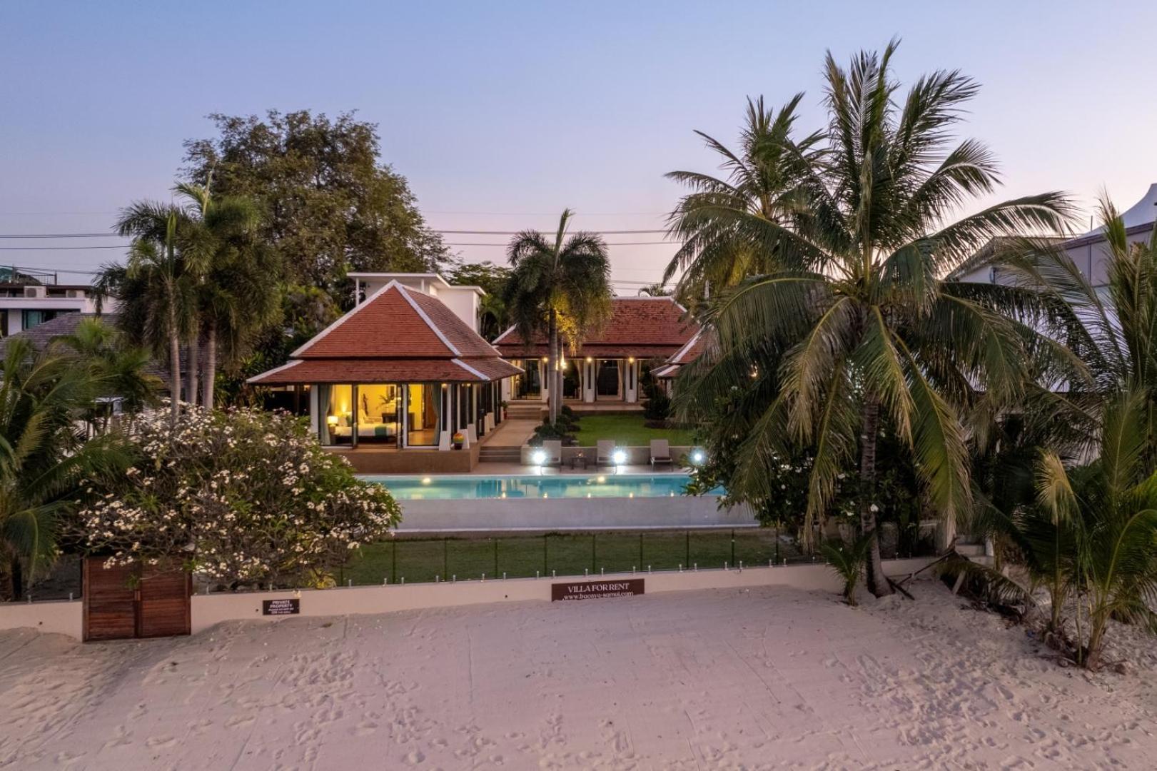 Bacaya Beachfront Villa バンラック・ビーチ エクステリア 写真