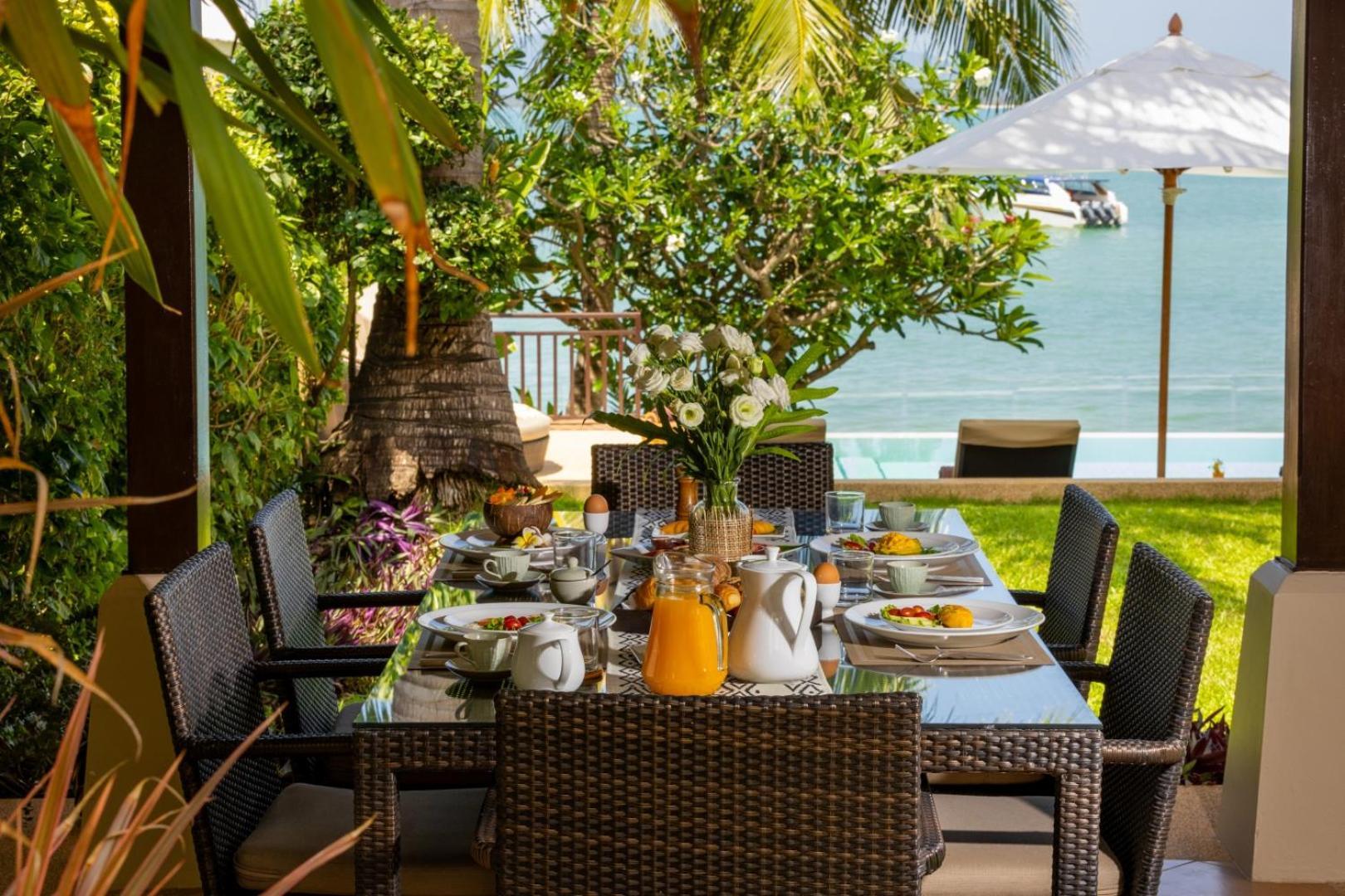 Bacaya Beachfront Villa バンラック・ビーチ エクステリア 写真