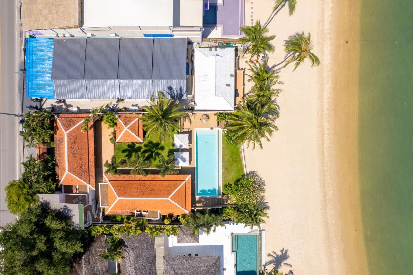 Bacaya Beachfront Villa バンラック・ビーチ エクステリア 写真