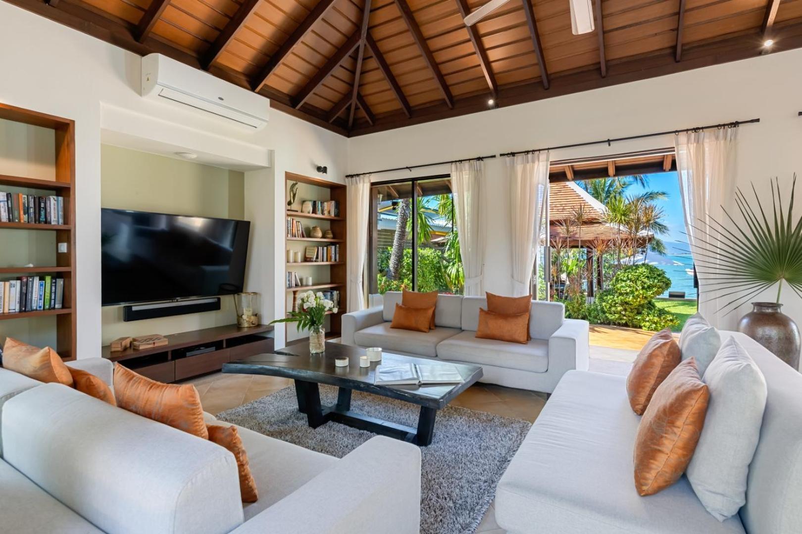 Bacaya Beachfront Villa バンラック・ビーチ エクステリア 写真